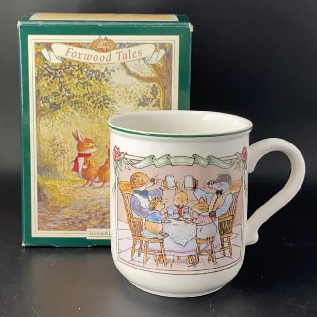 Villeroy & Boch Foxwood Tales: Henkelbecher / Kaffeebecher Abendessen- OVP Villeroy & Boch (7121093984393)