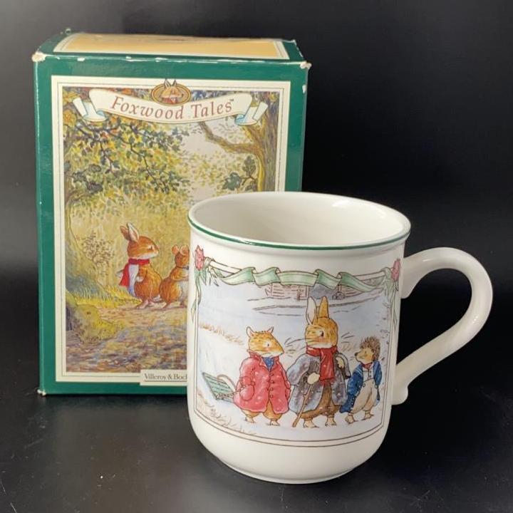 Villeroy & Boch Foxwood Tales: Henkelbecher / Kaffeebecher Winter - OVP Villeroy & Boch (7121094082697)