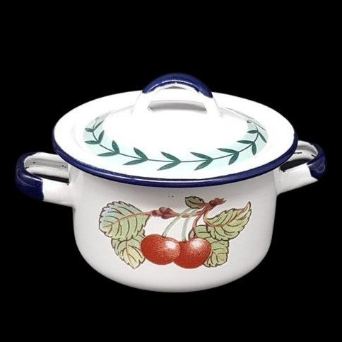 Villeroy & Boch French Garden Roanne: Kochtopf / Topf mit Deckel 9,5 cm Emaille Villeroy & Boch (7120980967561)