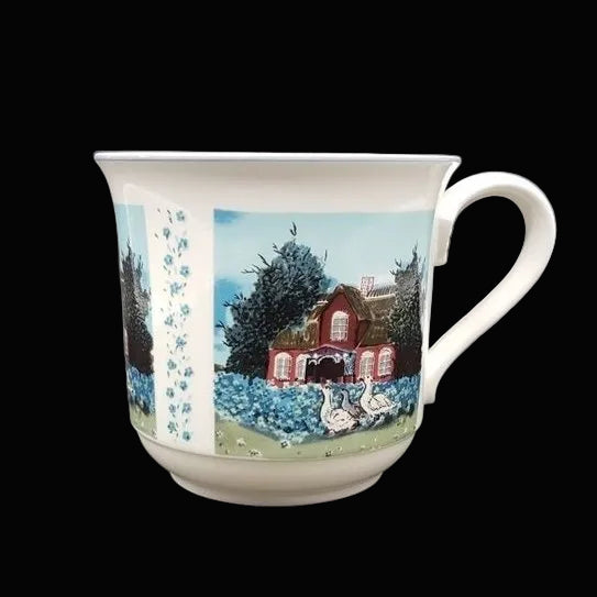 Villeroy & Boch Galerie: Kaffeetasse / Tasse - Haus mit Gänsen Villeroy & Boch (7120847339657)