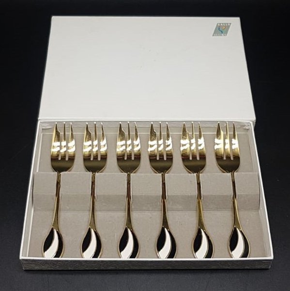 Villeroy & Boch Gallo: 6 Kuchengabel - Set mit OVP (Besteck) Villeroy & Boch (7121043128457)