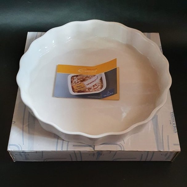 Villeroy & Boch Home Elements: Auflaufform / Quicheform rund - neu & OVP Villeroy & Boch (7121079009417)