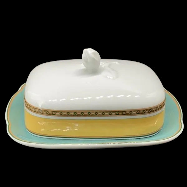 Hutschenreuther Medley Alfabia: Butterdose, zweiteilig Hutschenreuther (7121069113481)