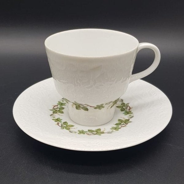 Hutschenreuther Arzberg Bavaria Petra Weinranke: Kaffeetasse / Tasse mit Unterteller Hutschenreuther (7120971202697)