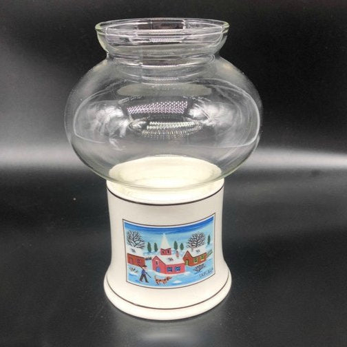 Villeroy & Boch Naif Christmas: Teelichthalter / Windlicht mit Glasaufsatz Villeroy & Boch (7121002430601)