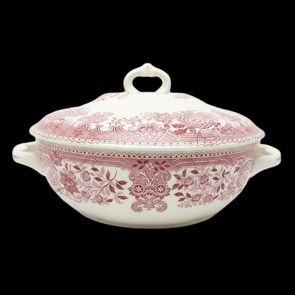 Villeroy & Boch Burgenland rot: Suppenterrine / Terrine / Schüssel mit Deckel Villeroy & Boch (7120944365705)