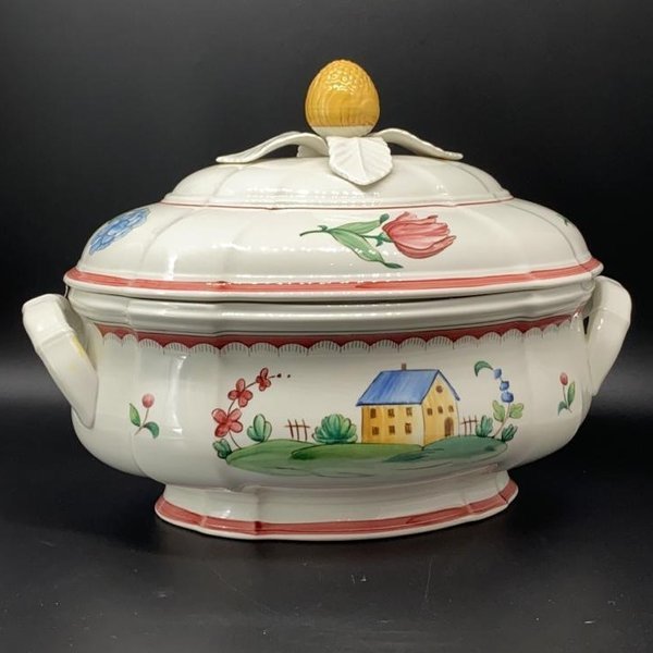 Villeroy & Boch Jardin d´alsace: Suppenterrine / Terrine / Schüssel mi – Porzellanladen Gabi Schmitt