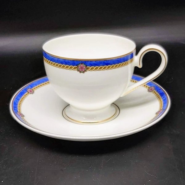 Villeroy & Boch Heinrich Louisiana: Kaffeetasse / Tasse mit Unterteller - neuwertig Villeroy & Boch (7120941973641)