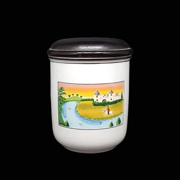 Villeroy & Boch Design Naif: Haushaltsdose / Vorratsdose 9 cm - Reiter / Fluß Villeroy & Boch (7121025302665)