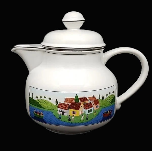 Villeroy & Boch Naif: Teekanne / Kanne - neuwertig Villeroy & Boch (7121025368201)