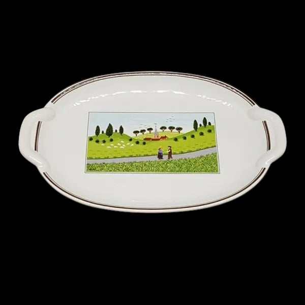 Villeroy & Boch Naif: Wurstplatte / Schiffchenteller / Platte Villeroy & Boch (7121026023561)