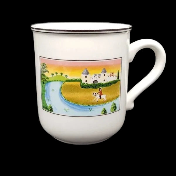 Villeroy & Boch Naif: Henkelbecher / Kaffeebecher - Schloss Villeroy & Boch (7120739795081)