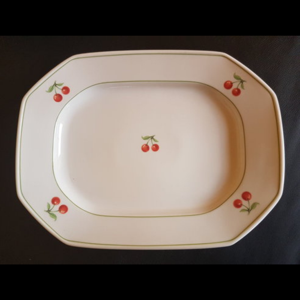 Villeroy & Boch Heinrich Cherry: Platte / Fleischplatte Porzellanladen.online (7120788390025)