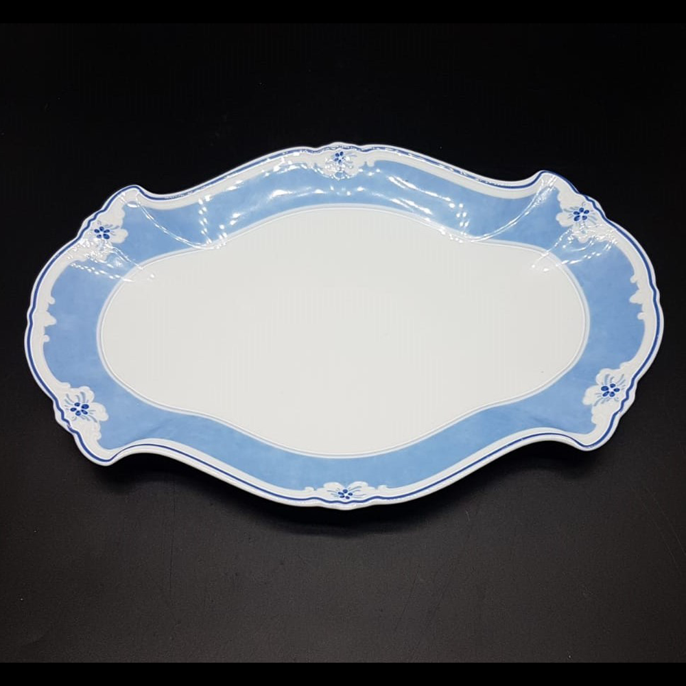 Hutschenreuther Baronesse Estelle: Fleischplatte / Platte Hutschenreuther (7120973660297)