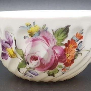 Nymphenburg Welle gerippt: Teetasse / Tasse - Motiv 7 Nymphenburg (7121051451529)