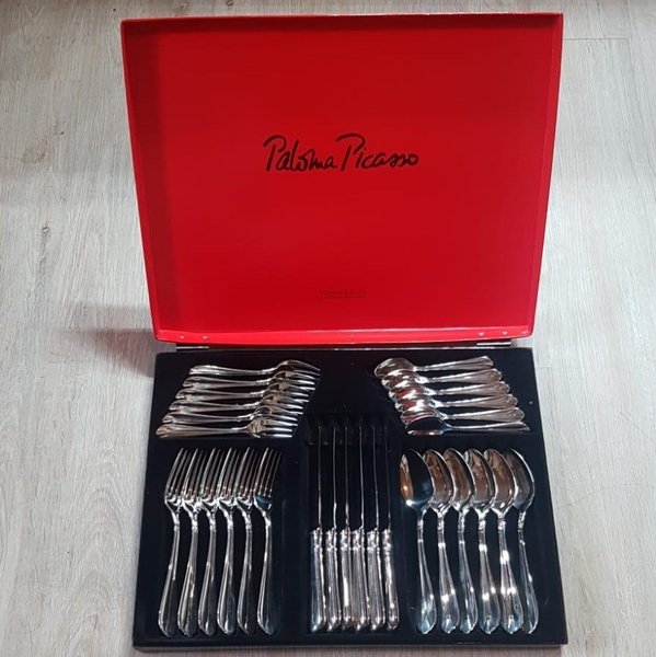 Villeroy & Boch Paloma Picasso: Besteck-Set Pearl (Gabeln, Messer, Löf – Porzellanladen Gabi Schmitt