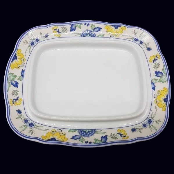 Hutschenreuther Papillon: Butterdosenunterteil - Unterteil einer Butterdose Hutschenreuther (7120945184905)