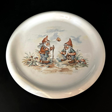 Pfalzkeramik Gartenzwerge: Kuchenteller / Frühstücksteller / Dessertteller (7178309238921)
