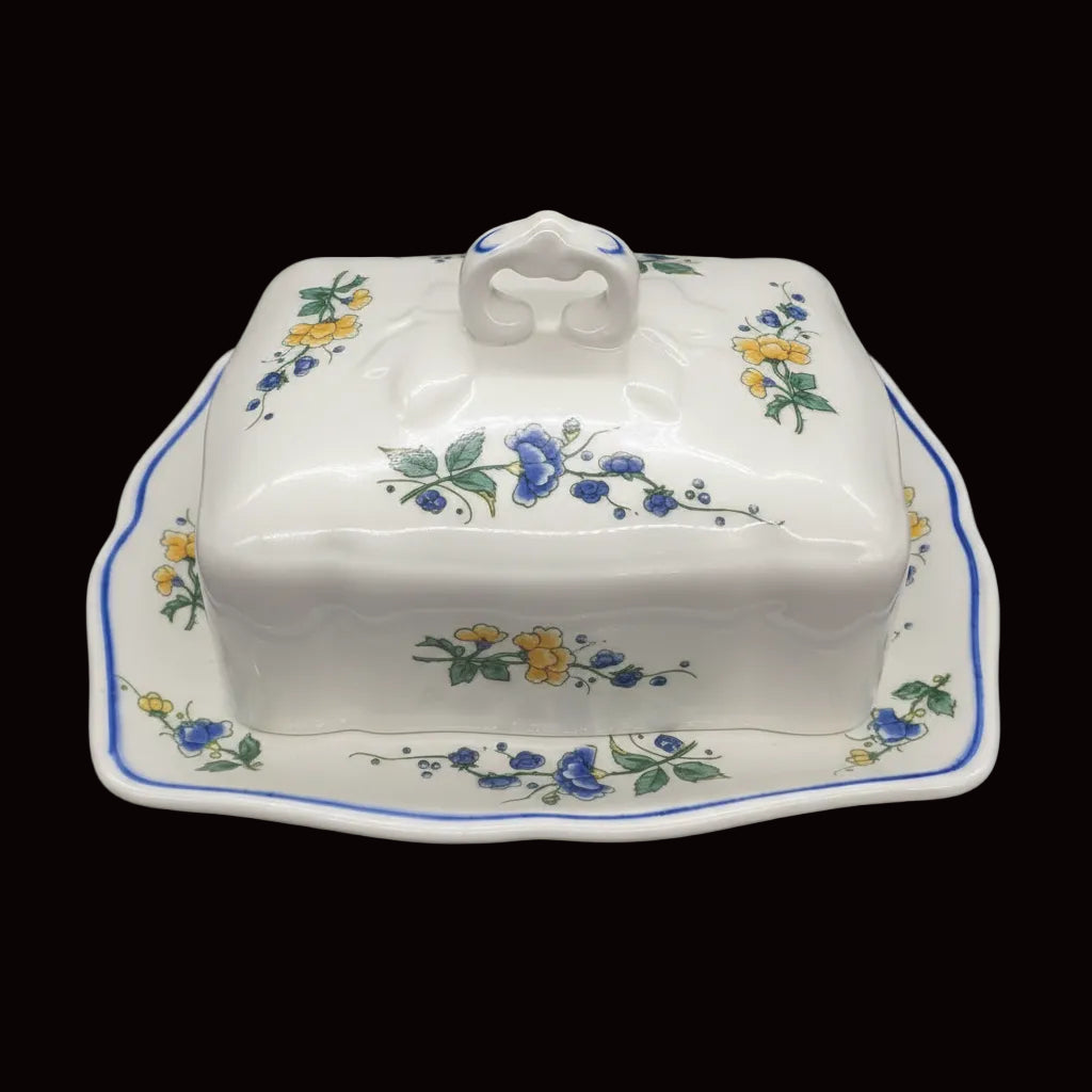 Villeroy & Boch Phoenix blau: Butterdose, zweiteilig 14,5 cm Villeroy & Boch (7121107845257)