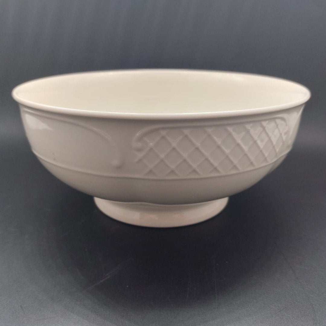 Villeroy & Boch Redoute weiß: Schüssel mit Fuß - ca 19 cm Villeroy & Boch (7121117642889)