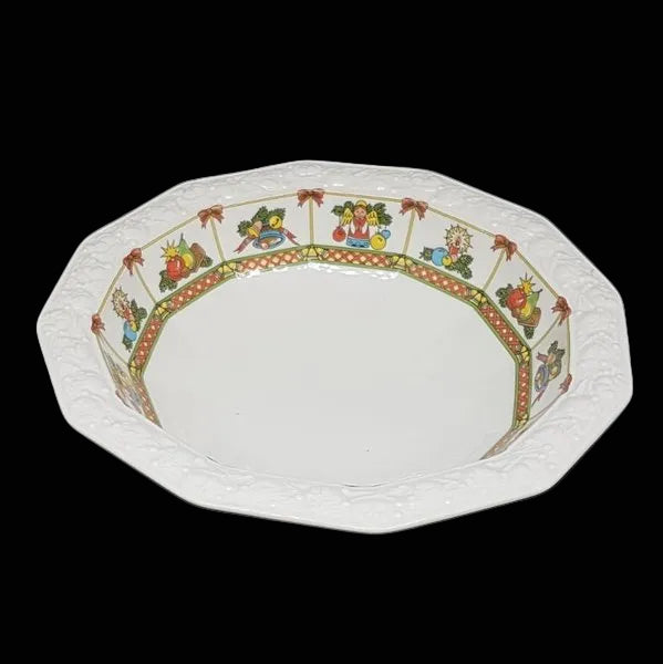 Rosenthal Classic Maria Weiß Weihnachten: Suppenteller / tiefer Teller Rosenthal (7120844095625)