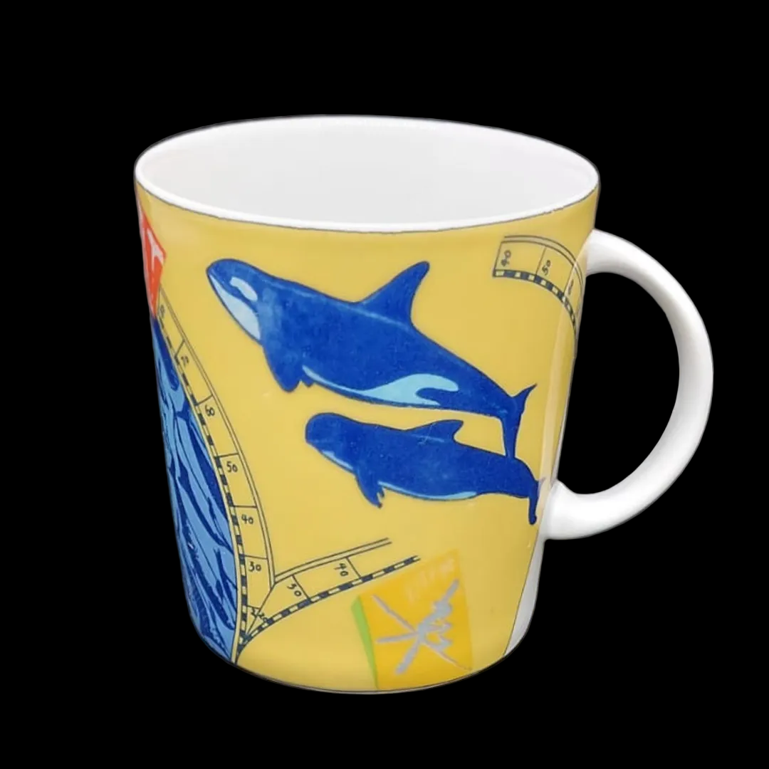 Rosenthal Fun & More: Kaffeebecher / Henkelbecher - No 20 Blue Planet Rosenthal (7120686383241)