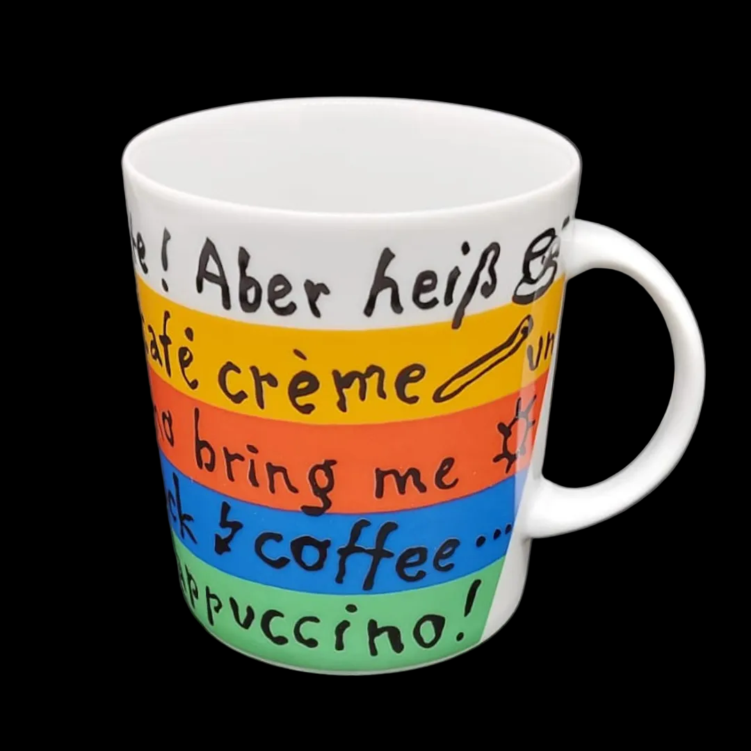 Rosenthal Fun & More: Kaffeebecher / Henkelbecher - No 5 Out Of Coffee Rosenthal (7120686284937)