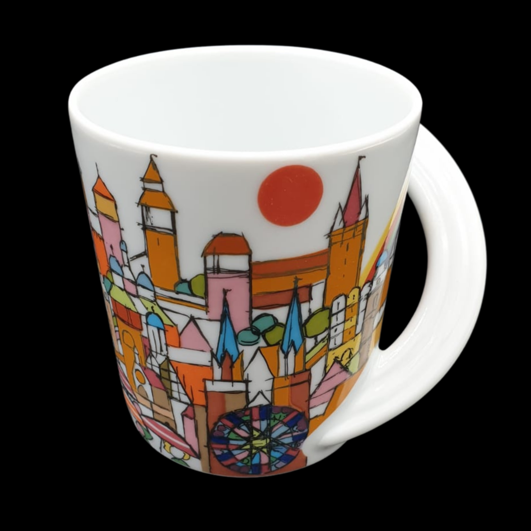 Rosenthal Studio Line City Cup Nr. 15 : Kaffeebecher / Henkelbecher