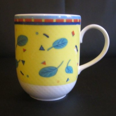 Villeroy & Boch Gallo Safara: Kaffeebecher / Henkelbecher gelb Villeroy & Boch (7120717316233)