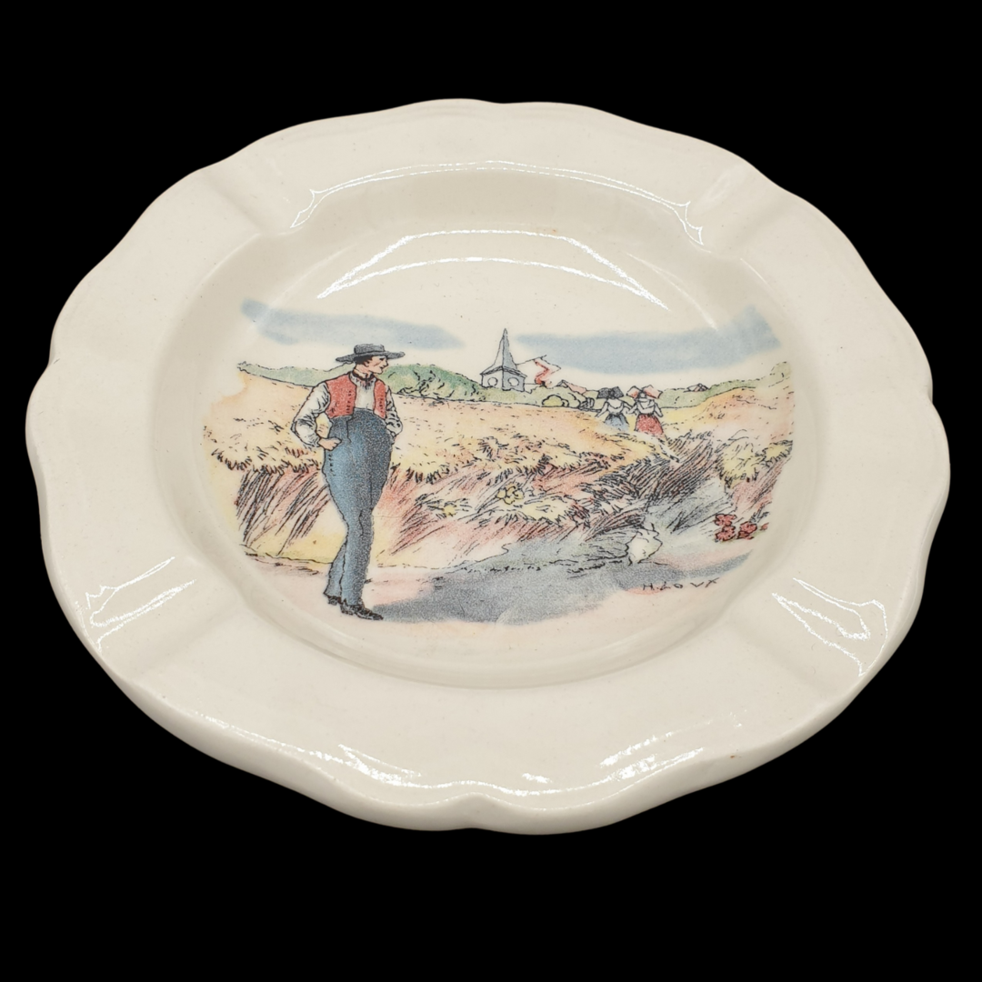 Sarreguemines Obernai France: Aschenbecher (Beschreibung) Porzellanladen.online (7120814014601)