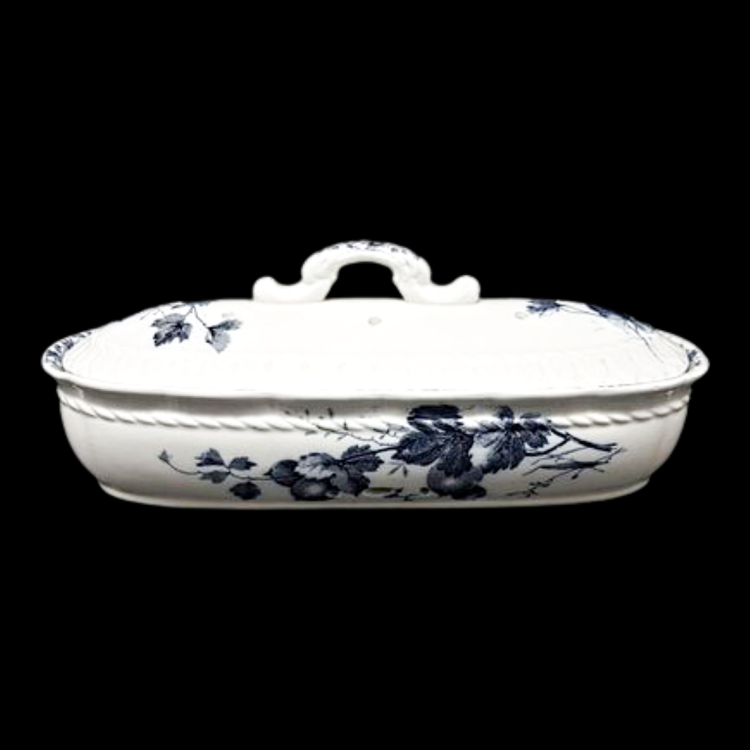 Villeroy & Boch Mettlach: Seifenschale / Kammschale mit Deckel Villeroy & Boch (7120715088009)