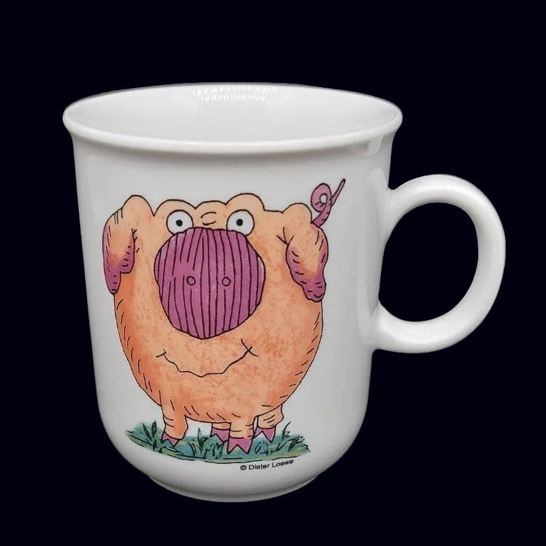 Seltmann Weiden: Kaffeebecher / Henkelbecher - Piggeldy & Frederick Seltmann Weiden (7121116004489)