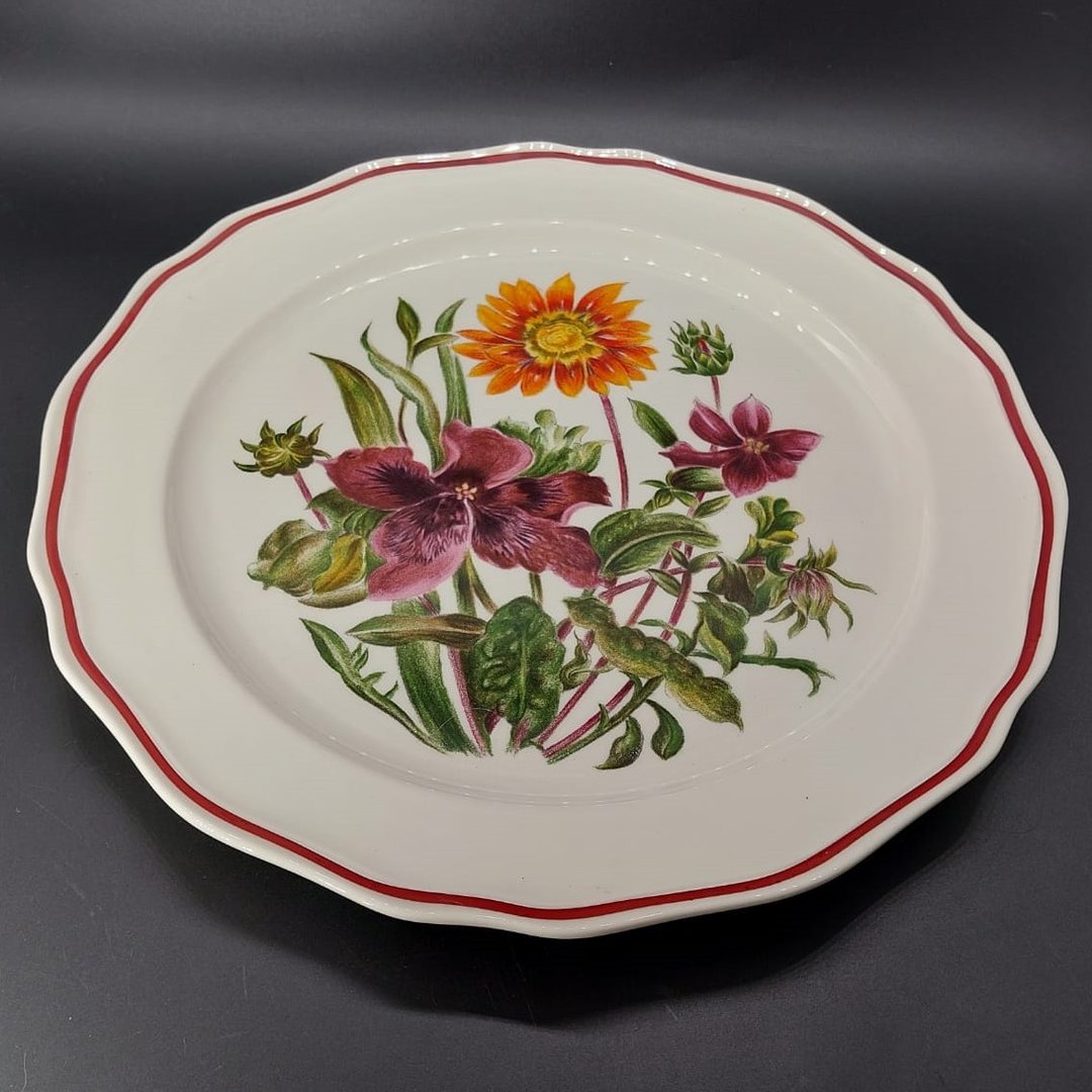 Villeroy & Boch Septfontaines "Blumenarrangement - Charlotte Bettin": Wandteller Nr. 3 Villeroy & Boch (7121117020297)