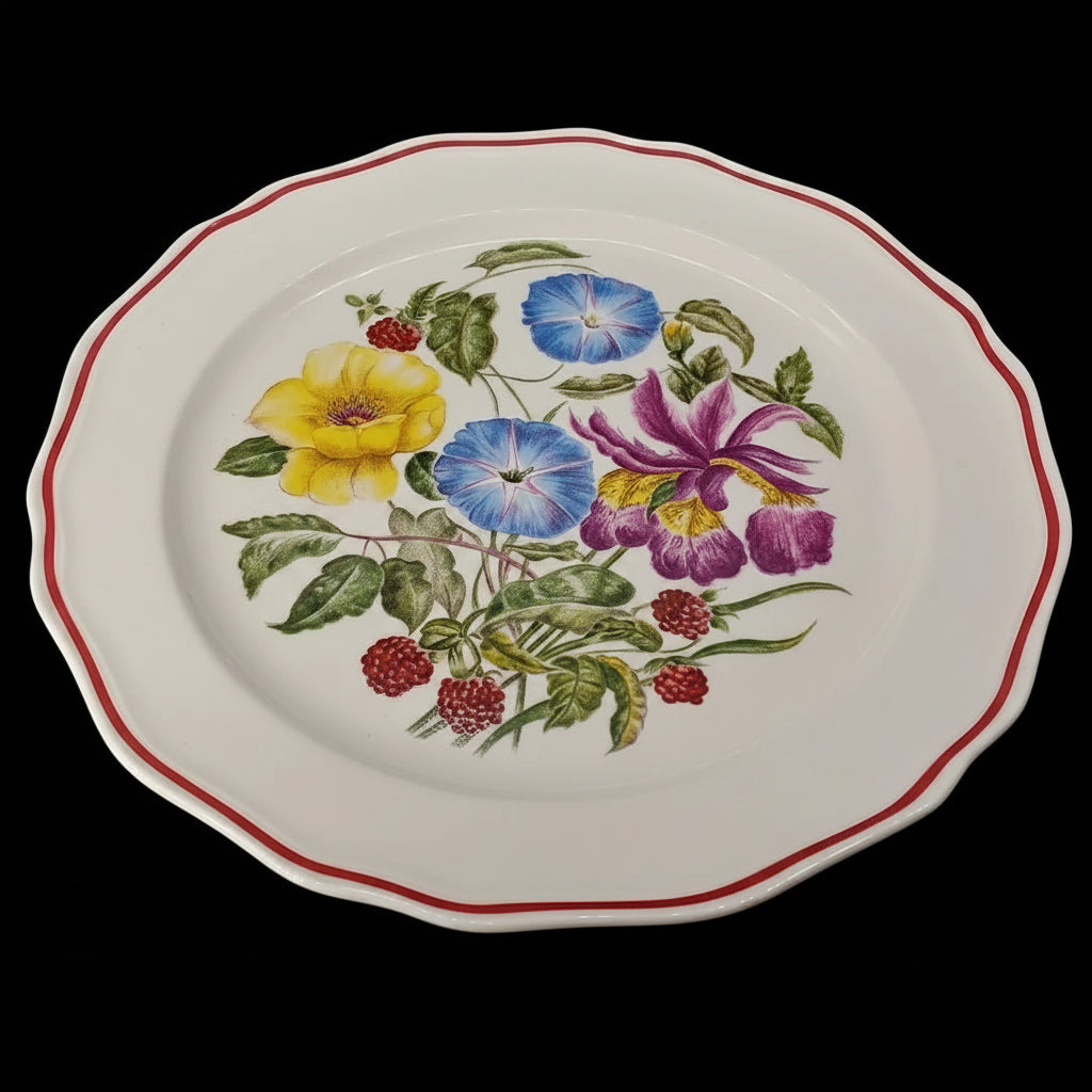 Villeroy & Boch Septfontaines "Blumenarrangement - Charlotte Bettin": Wandteller Nr. 6 Villeroy & Boch (7121112957065)