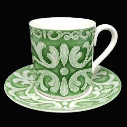 Villeroy & Boch Switch Summerhouse Arabesco: Kaffeebecher mit Unterteller Villeroy & Boch (7120727310473)