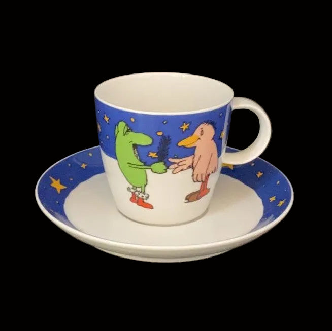 Thomas Porzellan Janosch Weihnachten: Kaffeetasse / Tasse mit Unterteller Thomas Porzellan (7121105027209)