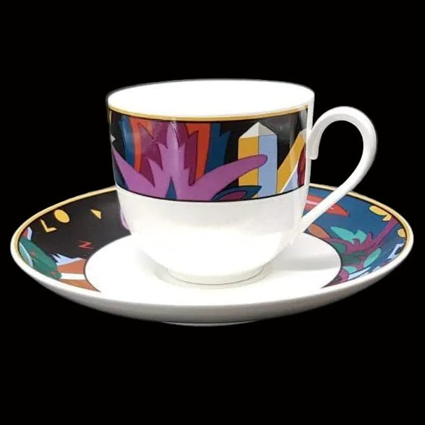 Villeroy & Boch Thunderbird: Kaffeetasse / Tasse mit Unterteller Villeroy & Boch (7121084645513)