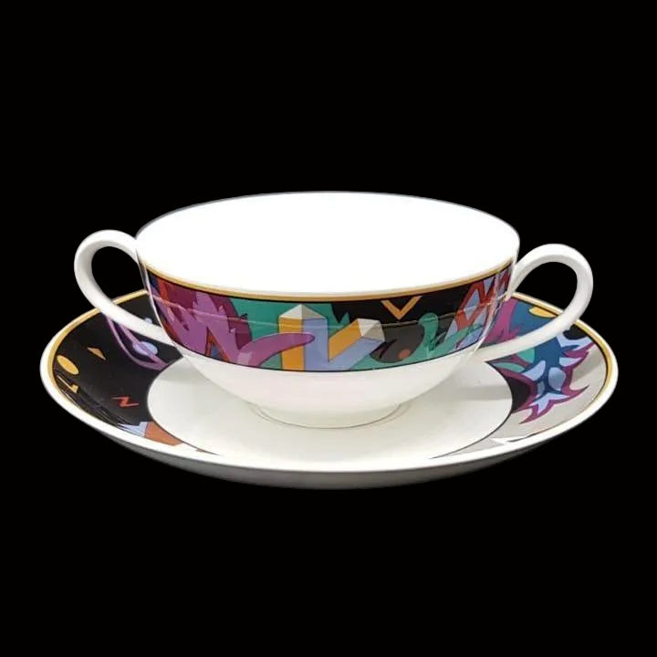 Villeroy & Boch Thunderbird: Suppentasse mit Unterteller Villeroy & Boch (7121084448905)