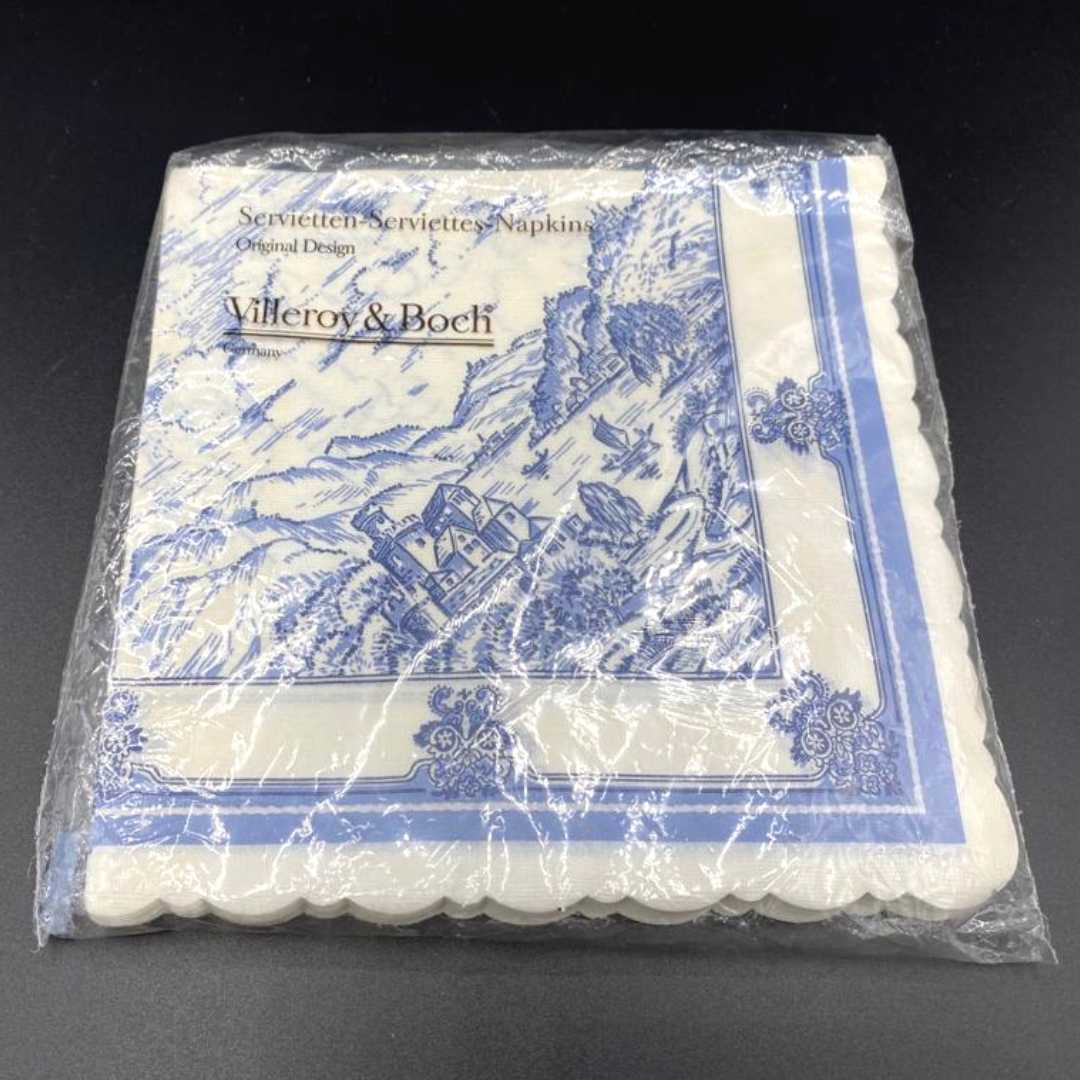 Villeroy & Boch Burgenland blau: Servietten (25 Stück) Villeroy & Boch (7120676651145)