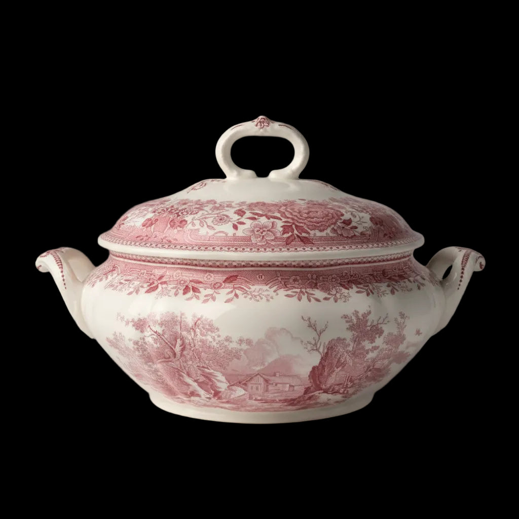 Villeroy & Boch Burgenland rot: Suppenterrine / Terrine / Schüssel mit Deckel - verschied Größen Villeroy & Boch (7120673702025)