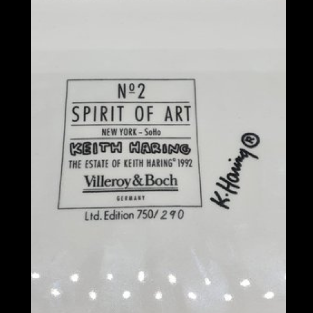 Villeroy & Boch Keith Haring: Box / Deckeldose, viereckig, SoHo mit Zertifikat Villeroy & Boch (7120816603273)