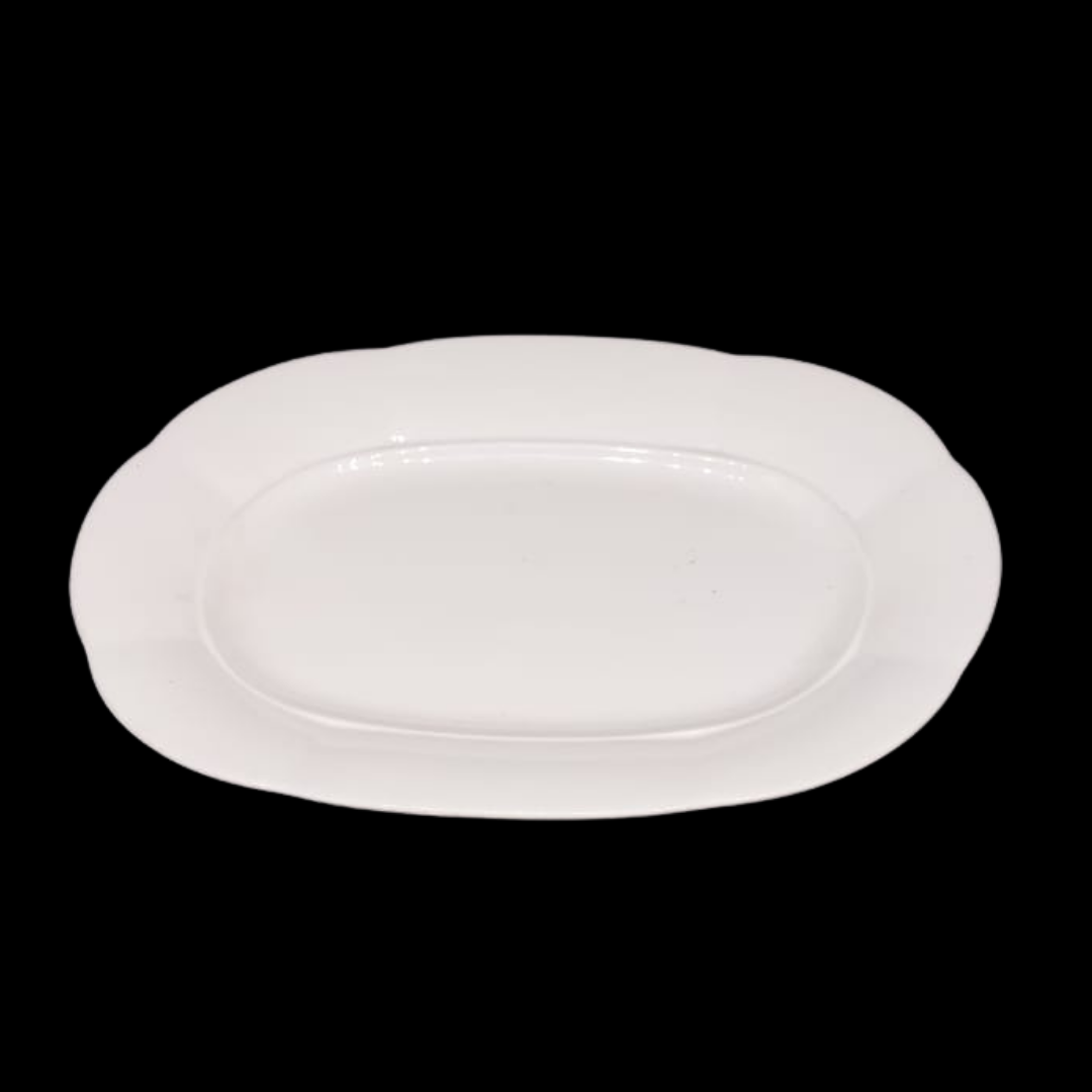 Villeroy & Boch Damasco weiß: Wurstplatte / Platte Villeroy & Boch (7120694050953)