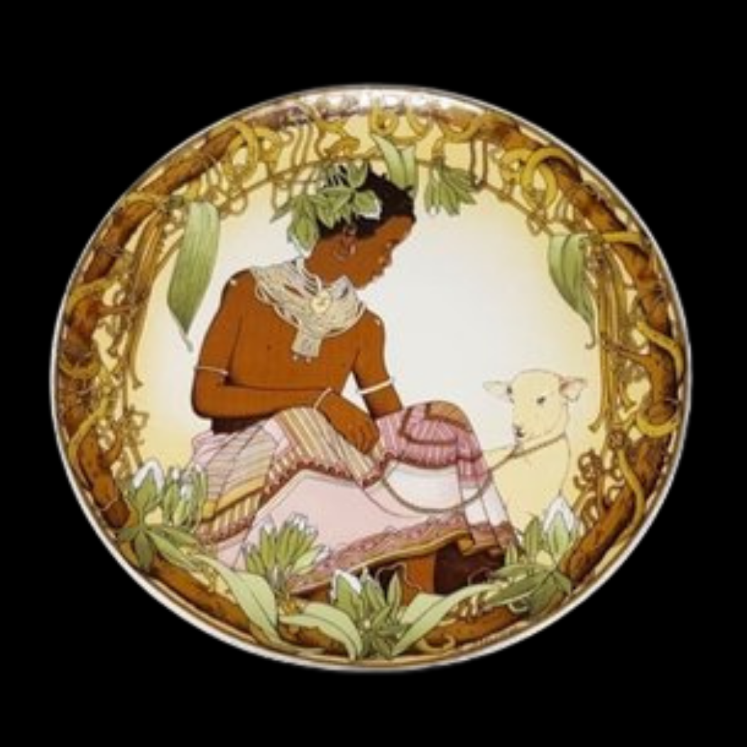 Villeroy & Boch Unicef: Wandteller / Sammelteller Nr. 3 Villeroy & Boch (7121008951433)