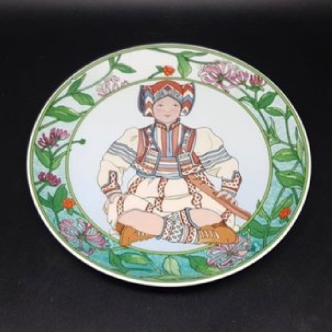 Villeroy & Boch Unicef: Wandteller / Sammelteller Nr. 10 – Porzellanladen Gabi Schmitt