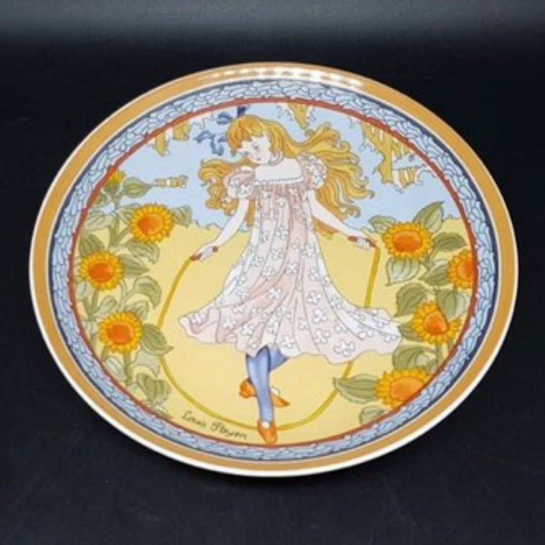 Villeroy & Boch Unicef: Wandteller / Sammelteller Nr. 1 Villeroy & Boch (7121008787593)