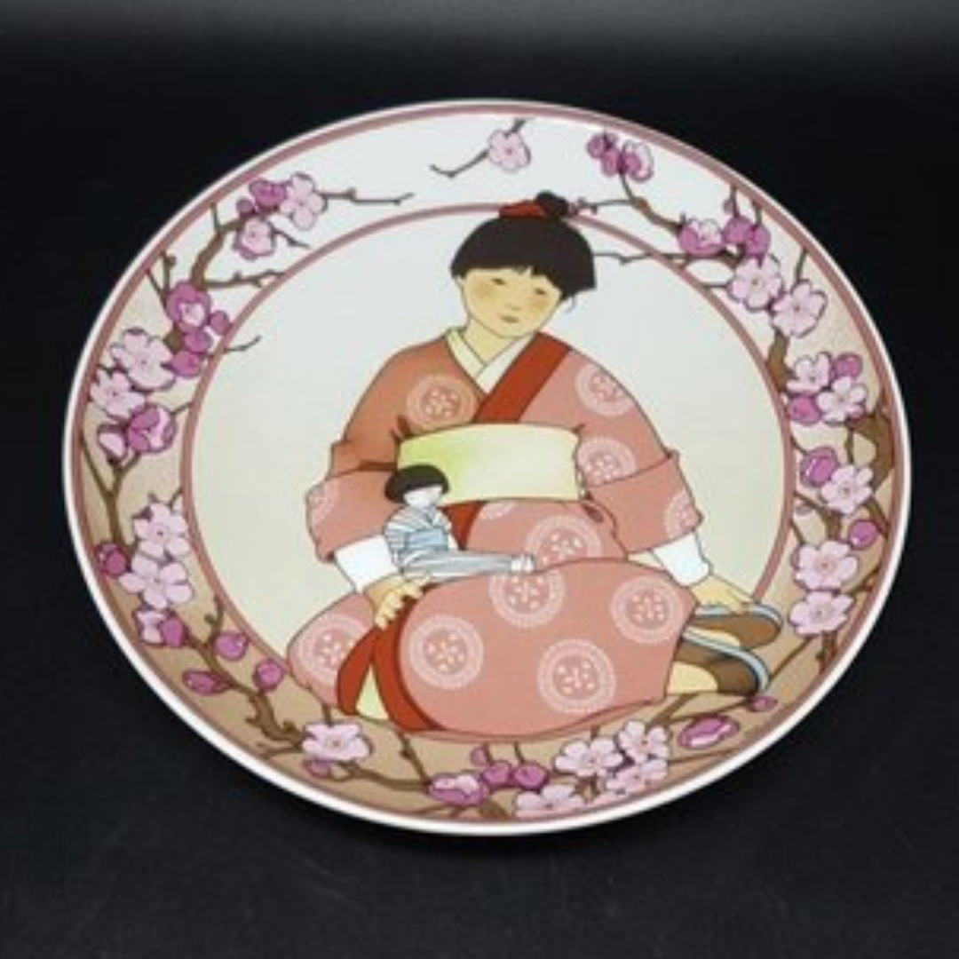 Villeroy & Boch Unicef: Wandteller / Sammelteller Nr. 8 Villeroy & Boch (7121009082505)