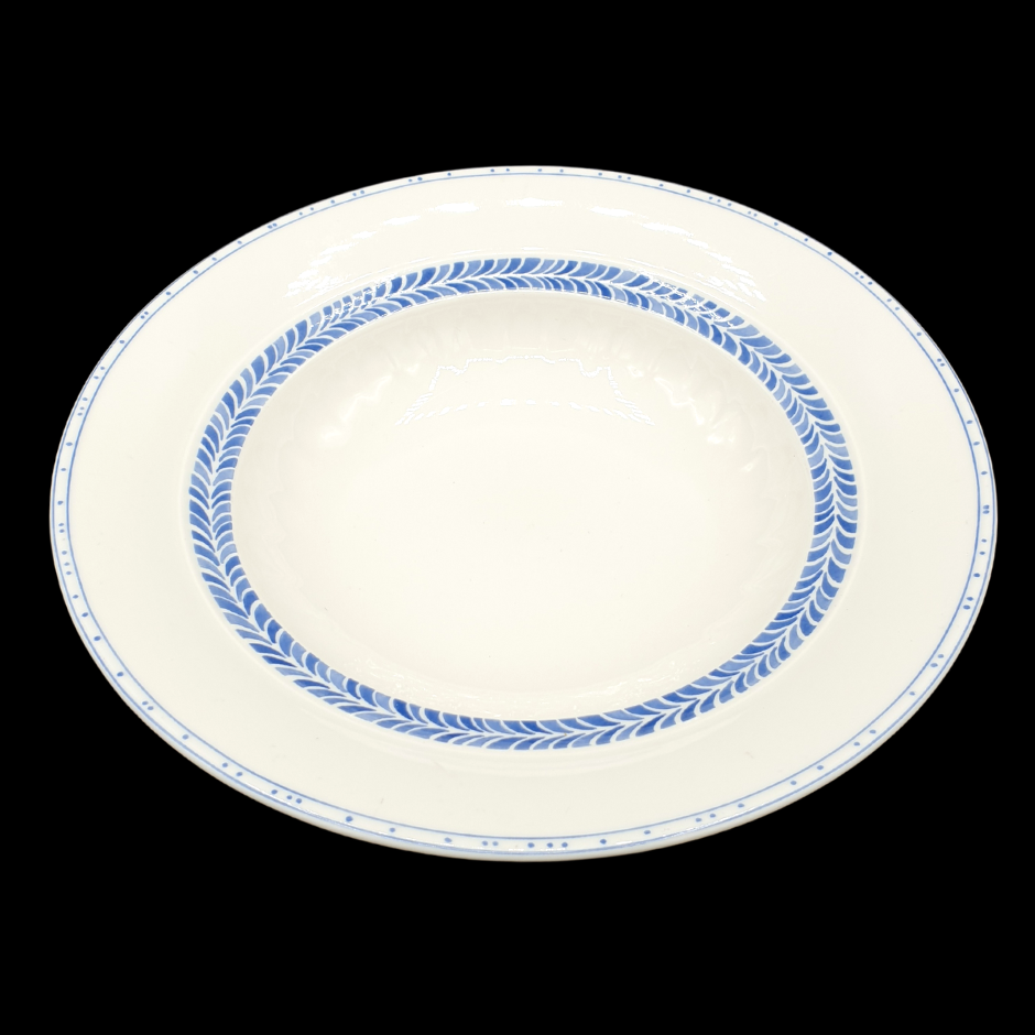 Villeroy & Boch Farmhouse Touch Blueflowers: Suppenteller / tiefer Teller Villeroy & Boch (7120708010121)