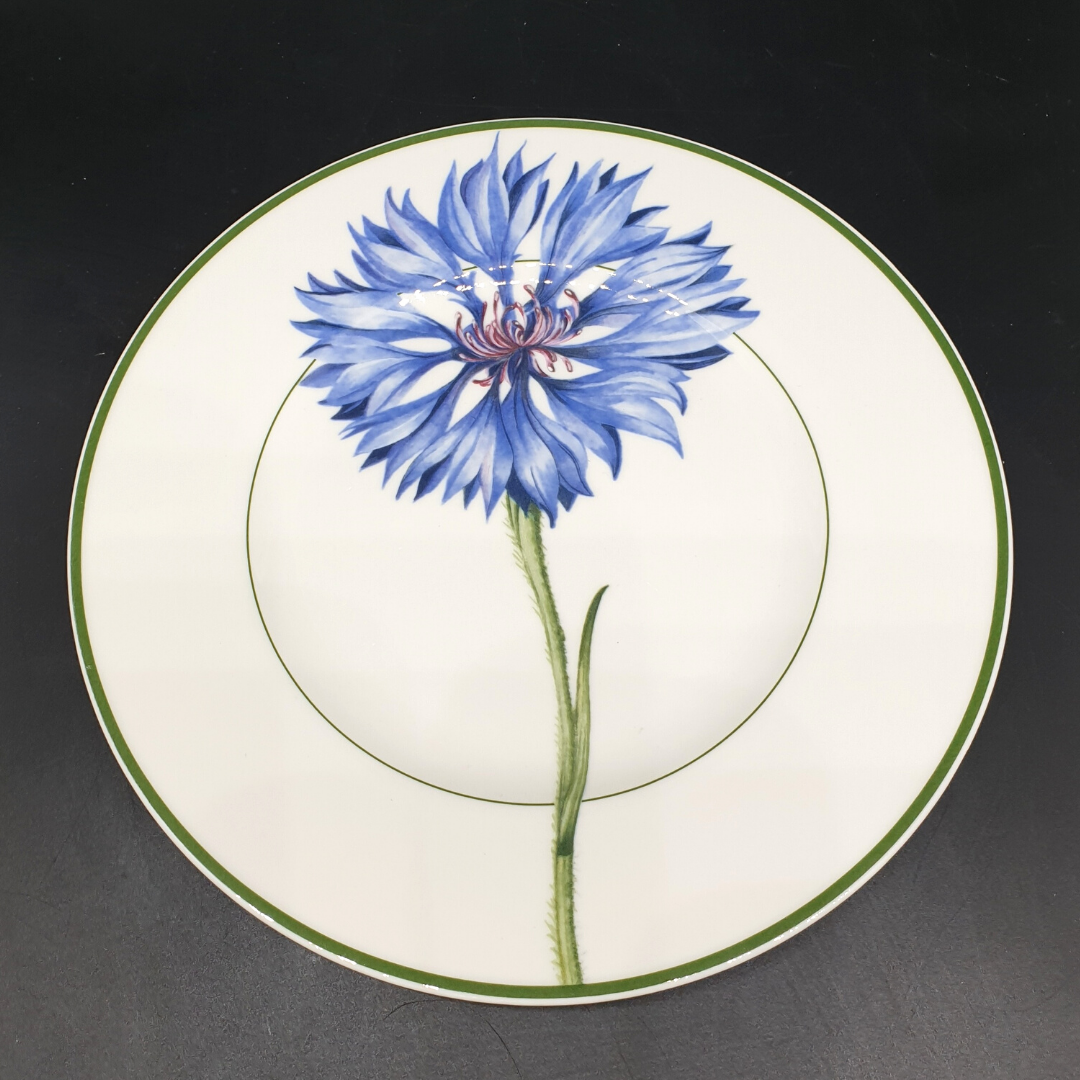 Villeroy & Boch Flora: Kuchenteller / Frühstücksteller Bleuet, blau - neu Villeroy & Boch (7120745562249)