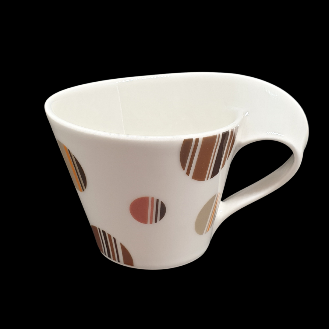 Villeroy & Boch New Wave: Kaffeetasse Caffe Chocolate Drops - neu Villeroy & Boch (7120720920713)