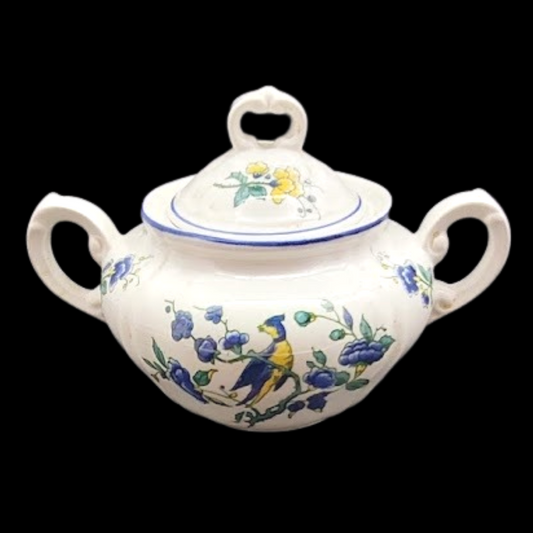 Villeroy & Boch Phoenix blau: Zuckerdose mit Deckel, mittel Villeroy & Boch (7120725639305)